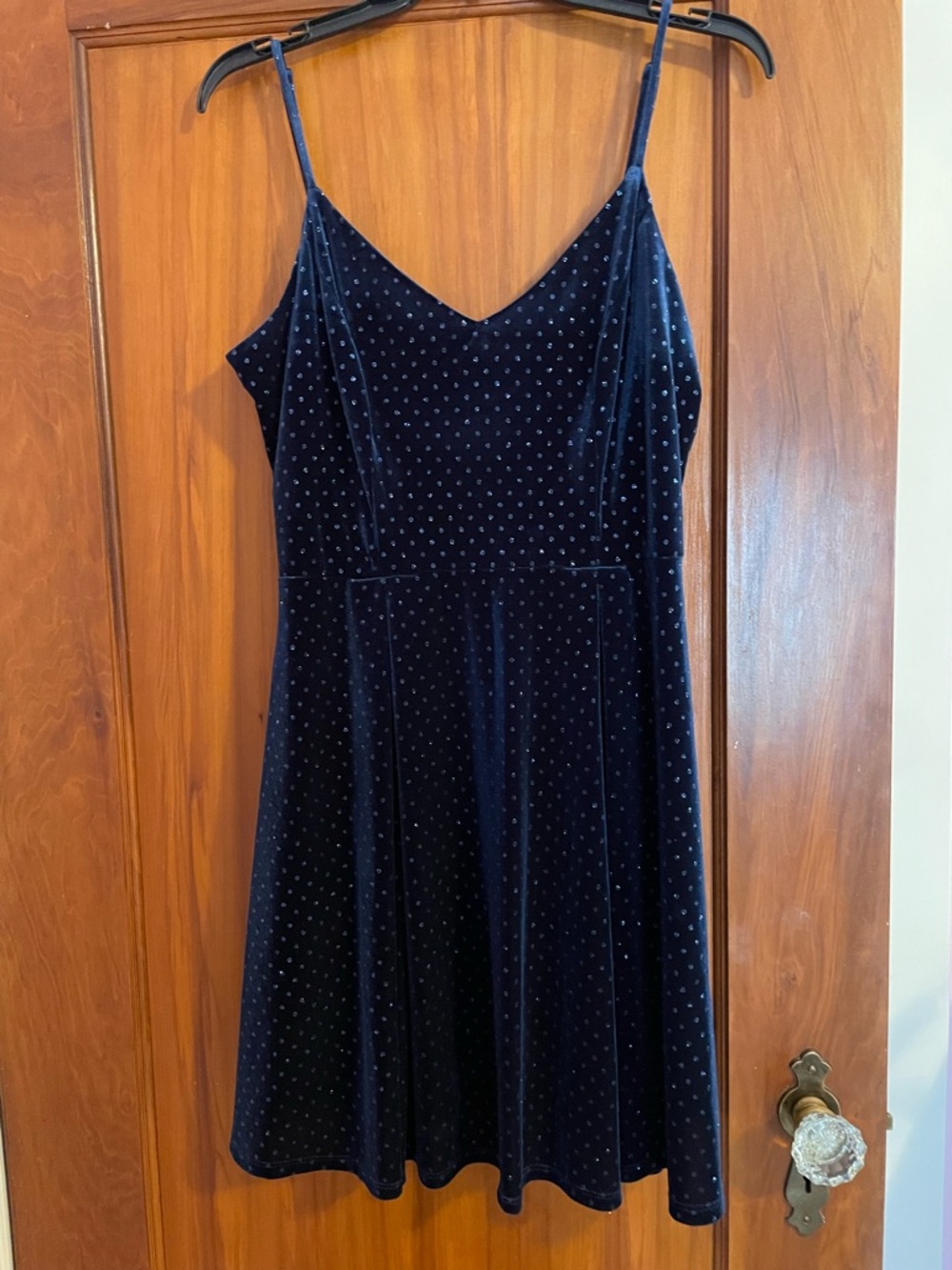 B. Darlin Navy Blue Slip Dress